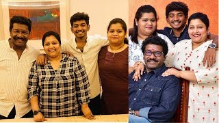 Actor Karunas Family Latest with Son Ken and Wife Grace and daughter | Asuran movie ken Family