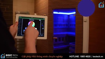 Giải pháp chiếu sáng thông minh LOXONE SMART HOME | BSC TECH Smart Home Solutions