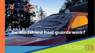 Do Windshield frost covers really work?
