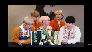 CIX official react/fanboy over Ariana Grande 1