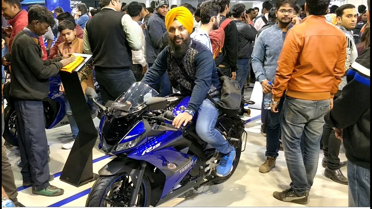 Yamaha & Kawasaki Bikes at Auto Expo 2018 | Enflux Electric bike