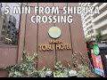 Japan Hotel near Famous Shibuya Crossing HOTEL TOBU REVIEW