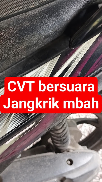 YAMAHA MIO SOUL ‼️Mohon info suara jangkrik di bagian cvt
