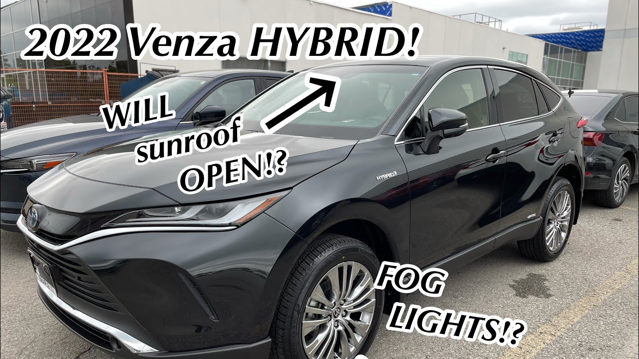BREAKING! 2022 Toyota VENZA hybrid has some changes!! - YouTube