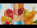 🍊 Mini Yet Mighty: 380 ml Portable Juicer for Travel