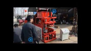 FL2-10 Fully automatic hydraulic compressed earth interlocking brick machine