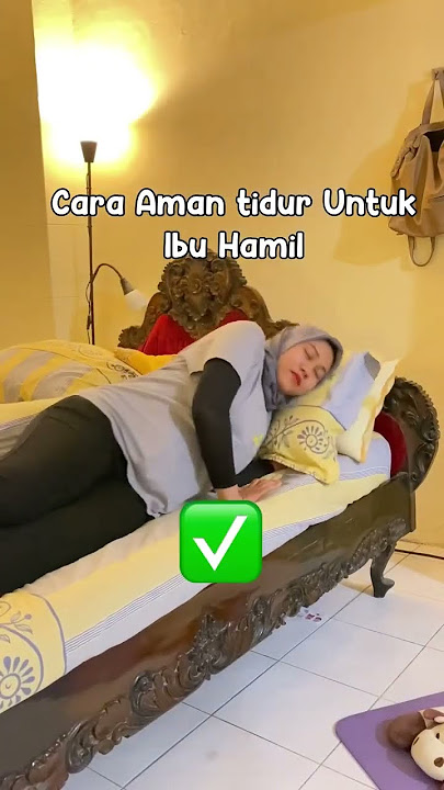 The correct position for pregnant women when waking up from sleep #fyp #parenting #tips