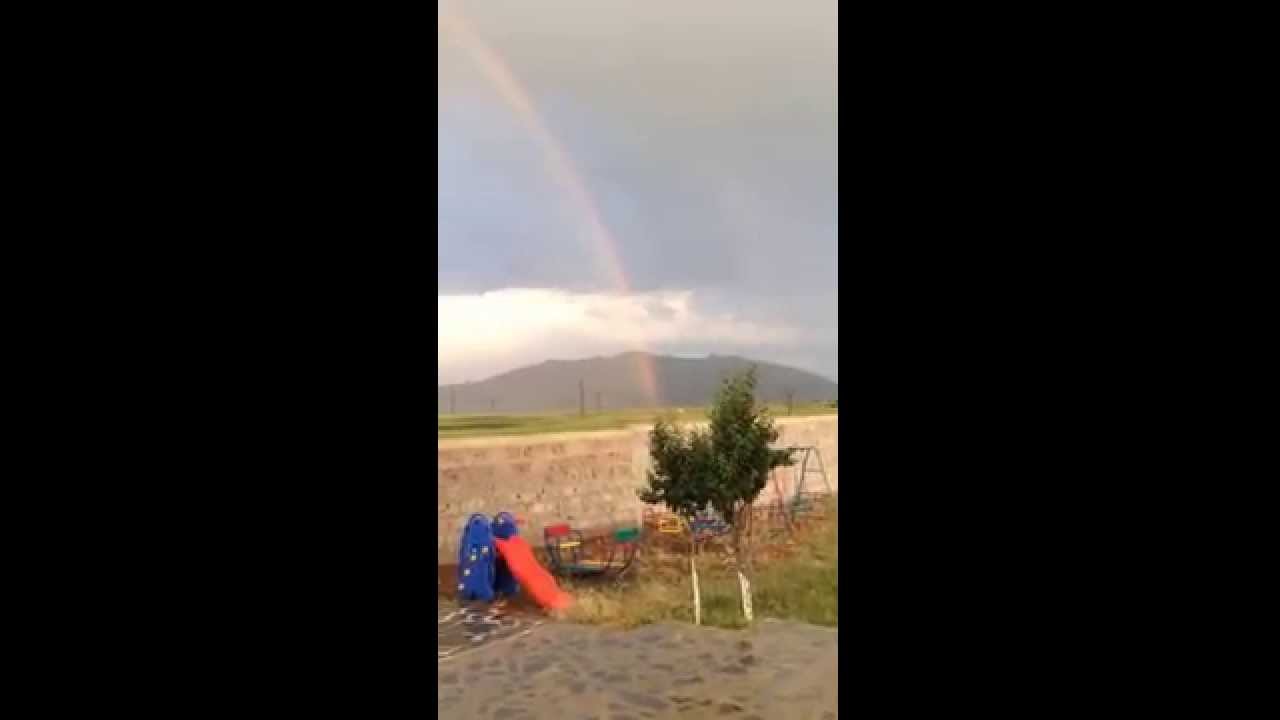 The Cuttest And Most Beautiful Rainbow Ever