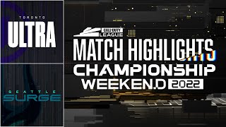 @TorontoUltra vs @SeattleSurge  | Championship Weekend Highlights | Day 3
