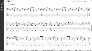 Madonna - Like A Prayer (SYNTH BASS TAB PLAY ALONG)