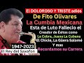 El DOLOROSO y Triste adiós de Fito Olivares | El rey del Saxofón