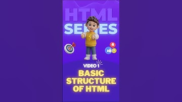 HTML in a Minute - 01 #coding #htmlcoding #codebyte #python #webdesign #code #ai