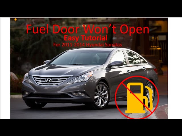 2013 Hyundai Elantra Fuel Door Wont Open Quick Fix Guide  