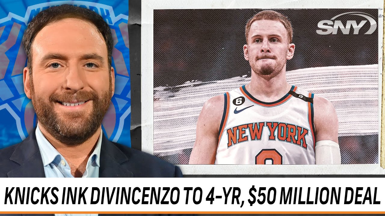 Donte DiVincenzo, Knicks agree on four-year, $50 million contract