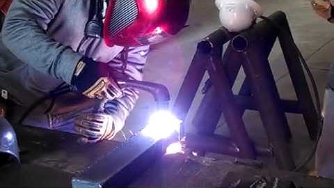 Hypertherm Powermax 125 cortando 50mm