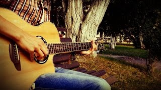 Video thumbnail of "♫ I see fire/ All of me/ River flows in you/ Let her go Medley – Albert Gyorfi -Solo acoustic guitar"