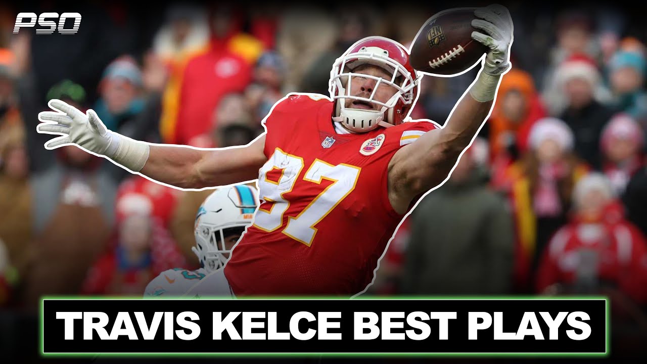 Travis Kelce Best Plays Kansas City Chiefs NFL Career Highlights