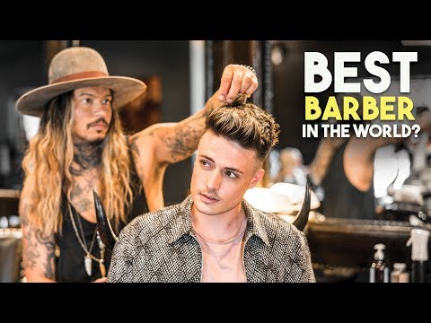 BEST BARBER IN THE WORLD 2018 | Amazing Hairstyle And Experience | BluMaan 2018