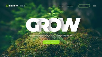 Создание красивого сайта с Parallax эффектом и анимацией заголовка (HTML+CSS)