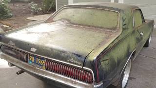 The resurrection of the 1967 Mercury Cougar