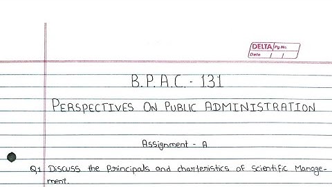 BPAC 131 Solved assignment 2022-2023 | BPAC 131 solved assignment in English 2022-2023 | BAG IGNOU