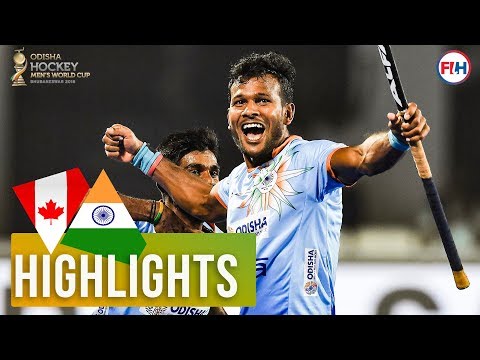 Canada v India | Odisha Men's Hockey World Cup Bhubaneswar 2018 | HIGHLIGHTS