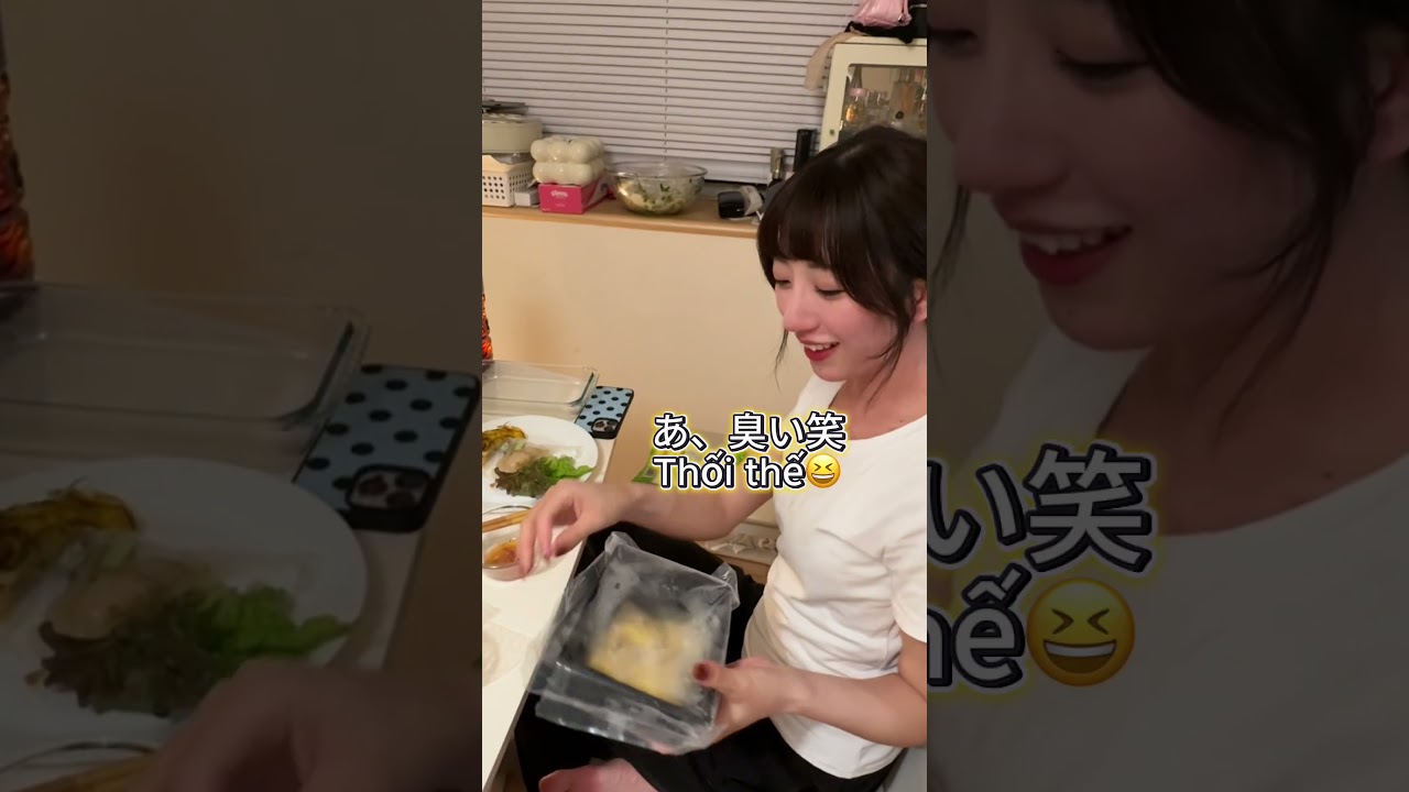 Mới chỉ ngửi thôi mà đã vậy rồi đó '' Sầu Riêng'' | Vợ Nhật