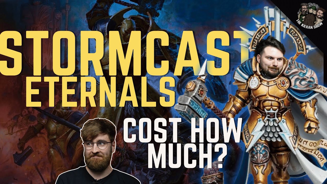 How much does a STORMCAST ETERNALS army cost?