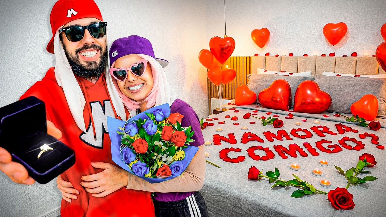 MUSSA PEDIU A MINA EM NAMORO! (ELA ACEITOU?)