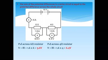 IGCSE Physics lesson 42 part c Current, voltage and resistance of circuits