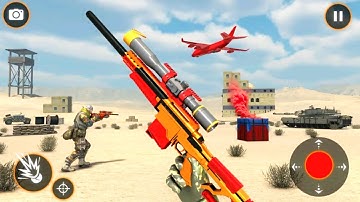 Real FPS Gun Strike : Commando shooting games _ Android GamePlay