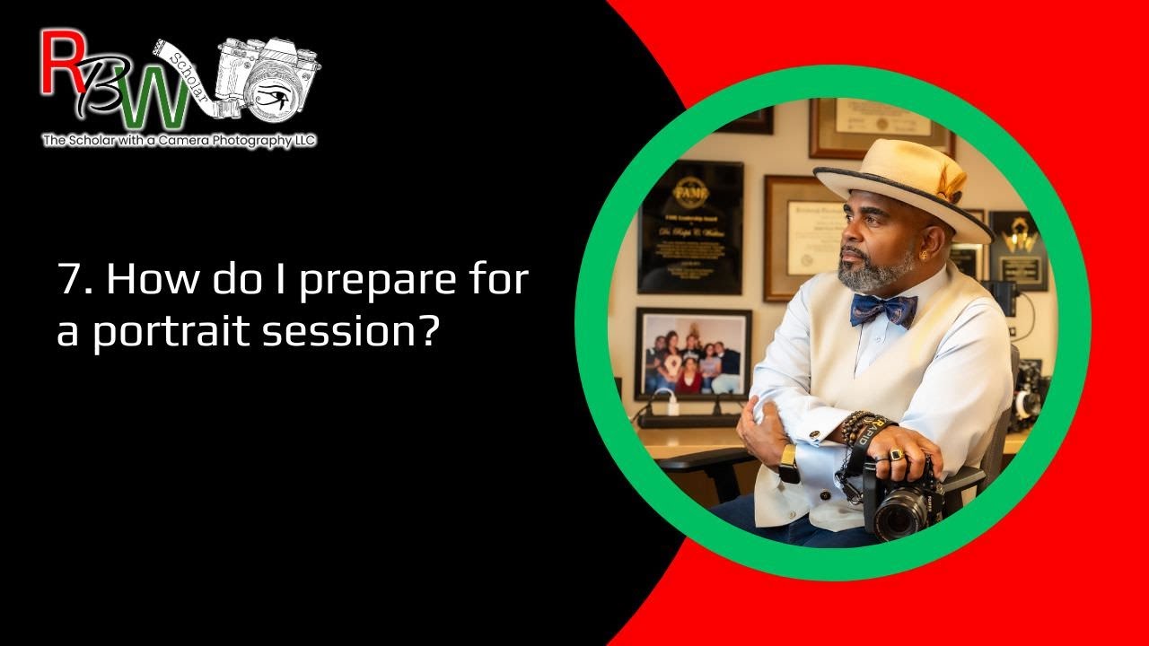 How do I prepare for a portrait session?