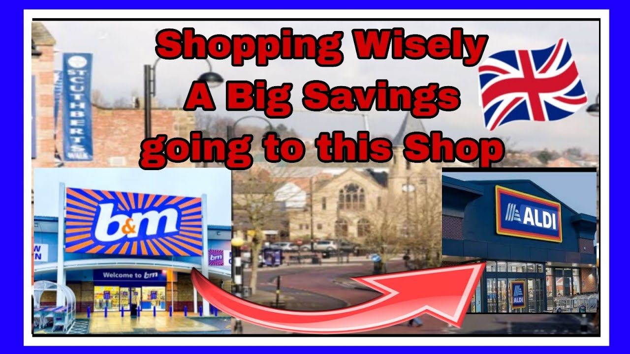 B&M в ALDI/Дешёвый магазин в Великобритании/Покупки в ноябре/Потрачено 90 фунтов стерлингов