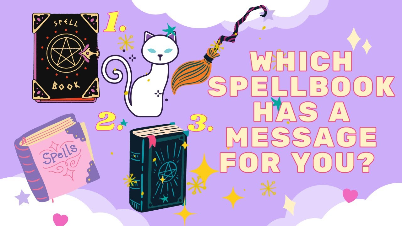 Magical Energy Reading💫Which Spellbook Has A Message For You?🌟Pick A Card