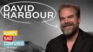 David Harbour talks GRAN TURISMO, STRANGER THINGS' end, Marvel, videogames I Happy Sad Confused