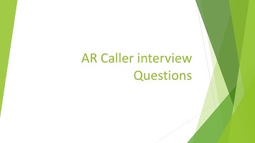 Ar Caller Interview Questions (Medicaid Spend down)