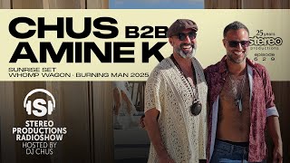 CHUS B2B AMINE K - Epic House Music at Burning Man Sunrise