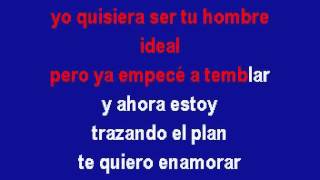 Video thumbnail of "Te quiero enamorar Karaoke Sergio Vega"