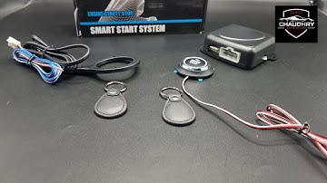 Push Start System Auto Car Keyless Entry Engine Without Remote Control Smart System