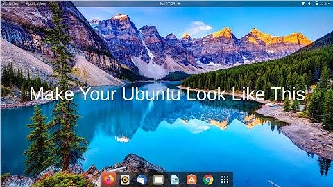 How to customize Ubuntu 20.04