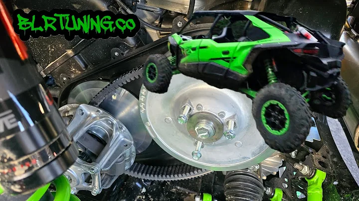 CVT BELT REPLACEMENT on 2026 KAWASAKI TERYX H2