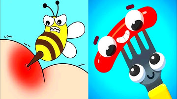 Help Me Tricky Story vs Fork N Sausage - Satisfying Walkthrough Funny Gameplay Android , iOS