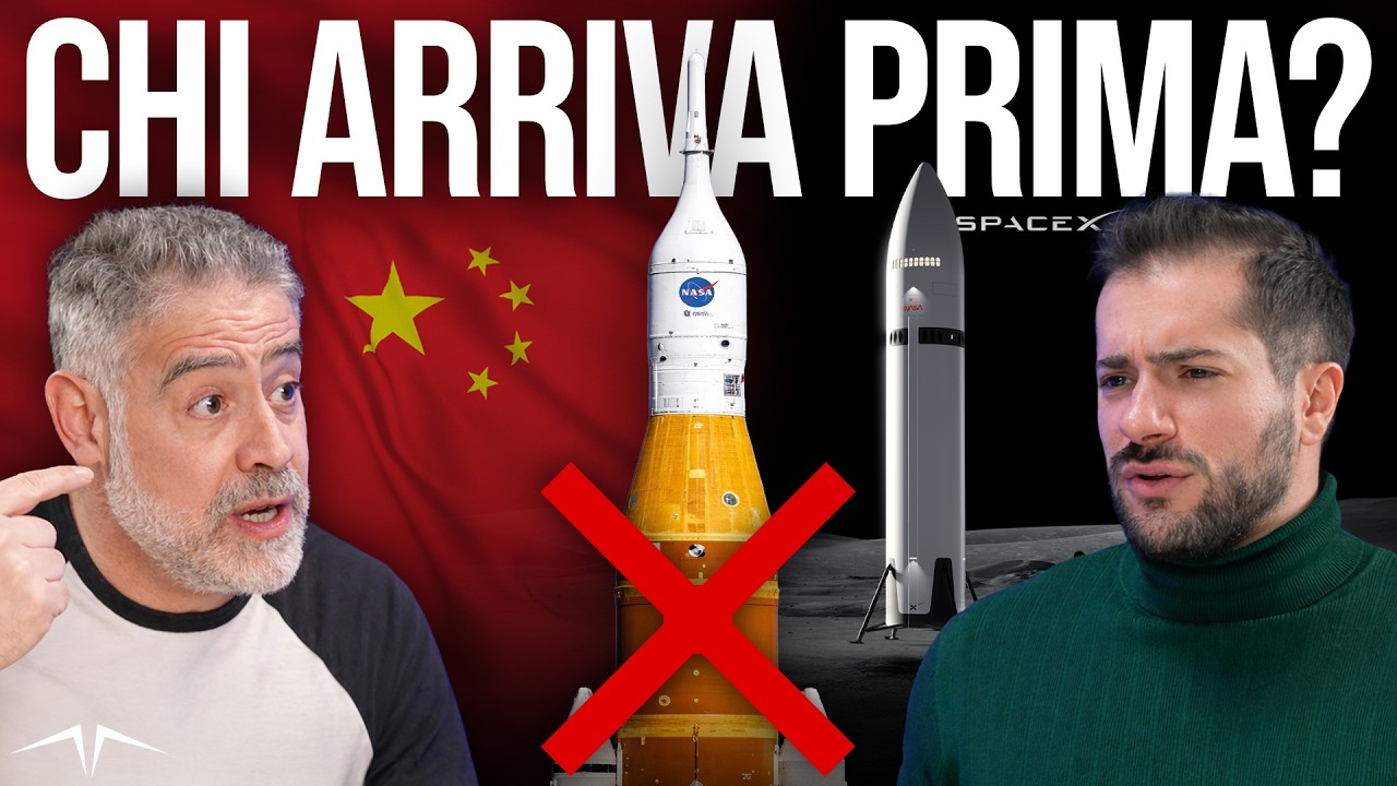 ARTEMIS STA FALLENDO? Cina sulla Luna, niente Marte per SpaceX  - con Emilio Cozzi