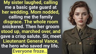 My Sister Publicly Mocked My Service at Her Wedding—Until Her Groom Stood Up and Saluted General...