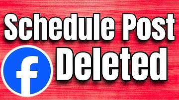 How to Delete a Schedule Post on Facebook