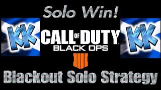 BLACKOUT FIRST SOLO WIN EASY! (Solo/Duo Strategy)