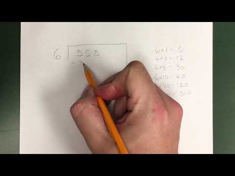 Long Division Using Partial Quotients / Lucky 7