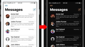 How To: Enable Dark Mode IOS 11 ( IPhone, IPad ) || Night Mode On IOS