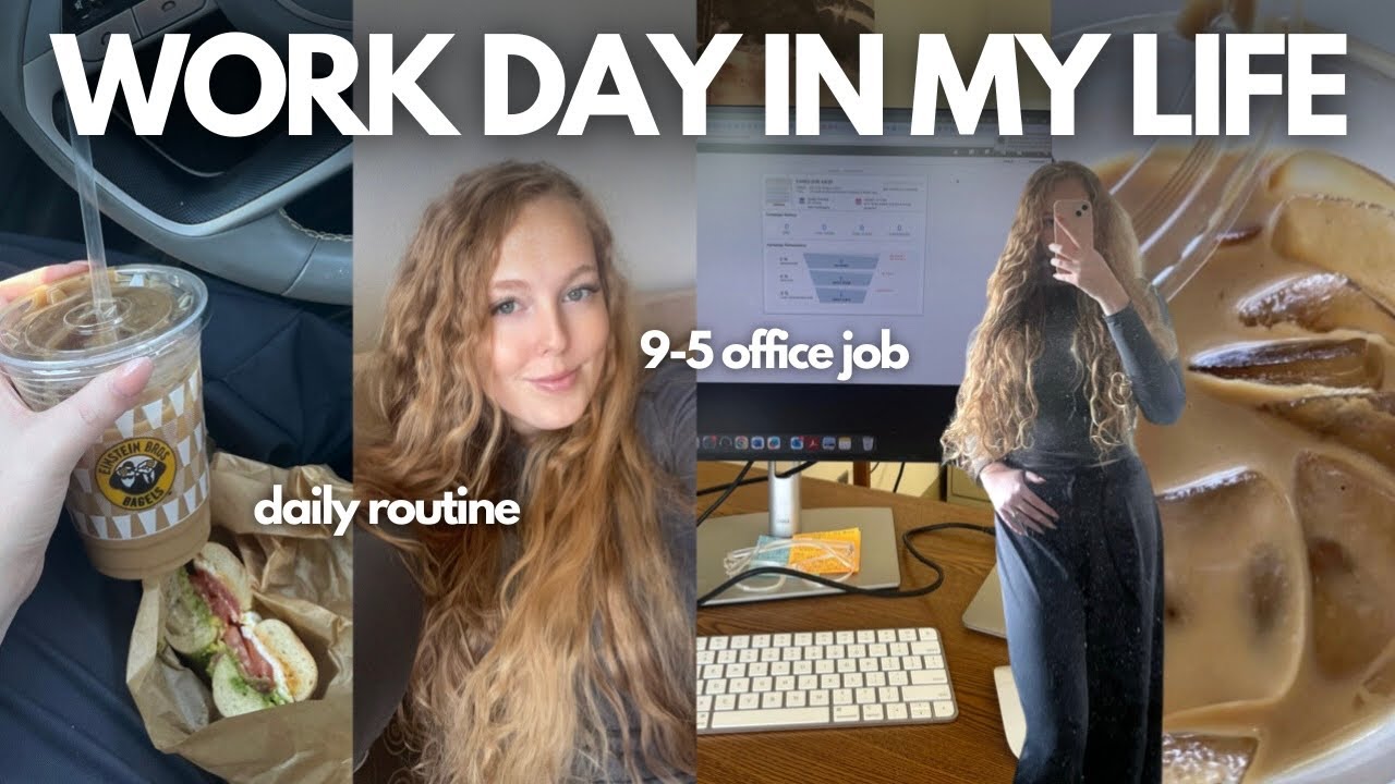 9-5 WORK DAY IN MY LIFE | multimedia communications specialist ...