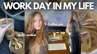 9-5 WORK DAY IN MY LIFE | multimedia communications specialist | realistic daily routine